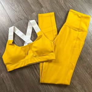 FIGS matching sports bra & leggings